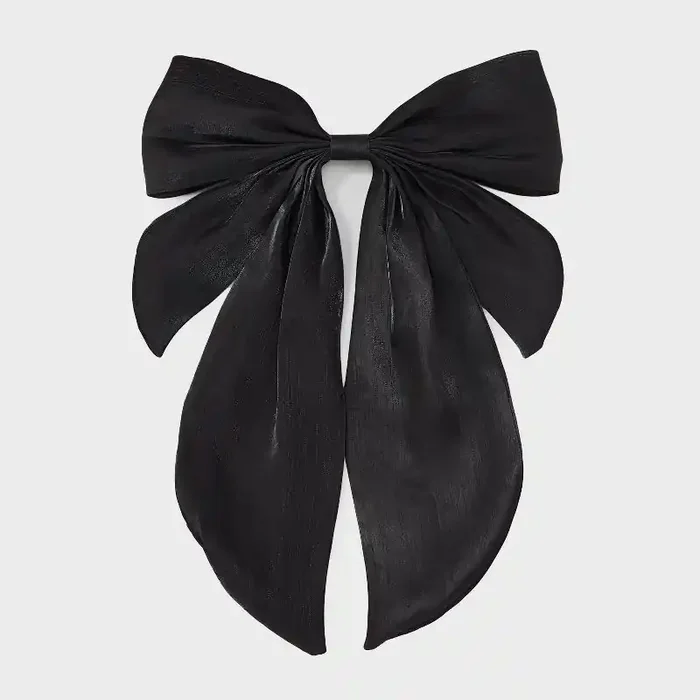 Bow Hair Barrette – A New Day™ Black