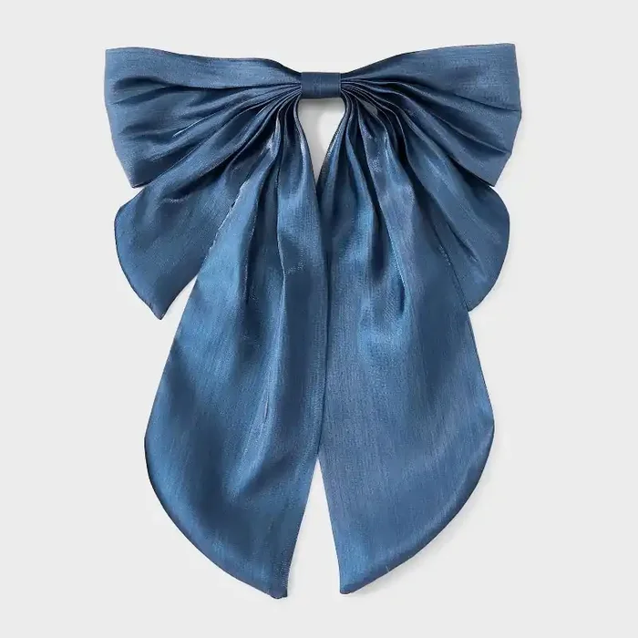 Bow Hair Barrette – A New Day™ Navy