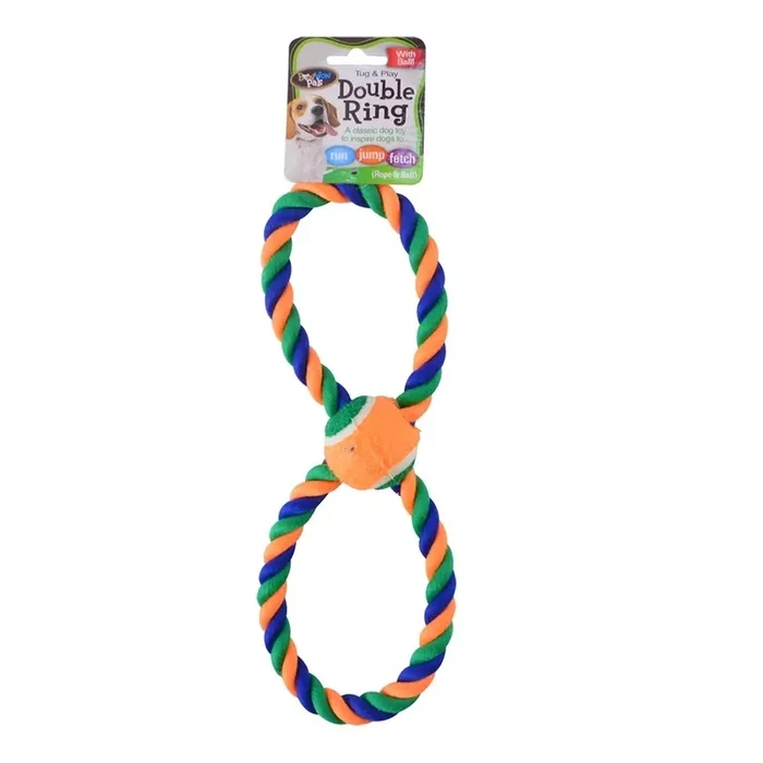 Bow Wow Pals Bow Wow Double Ring Tennis Ball Ring