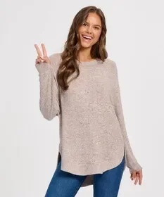Boxercraft BW1102 Women’s Cuddle Oversized Crew