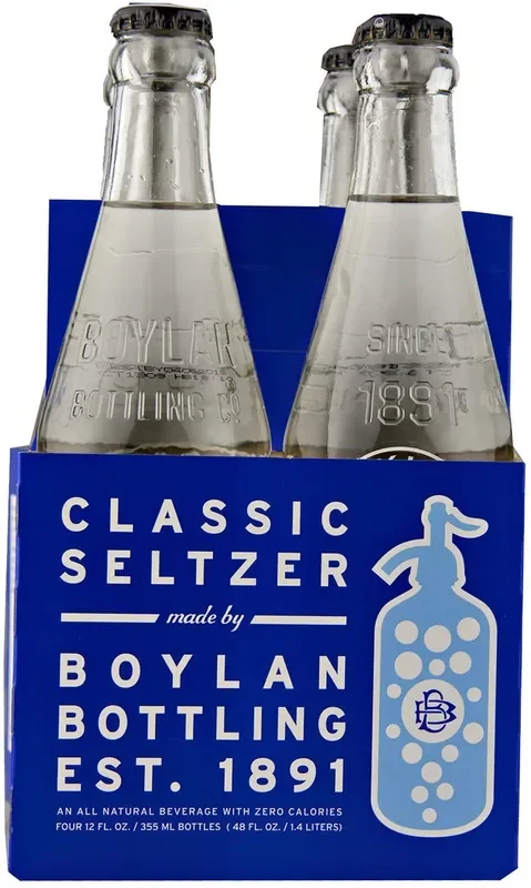 Boylans Classic Seltzer – 4 ct; 12 fl oz