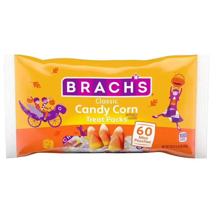 Brach‘s Classic Candy Corn Mini Treat Packs 60 ea