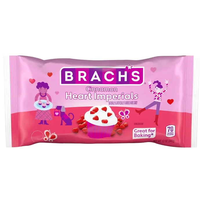 Brach‘s Imperial Hearts Cinnamon Hard Candy 12 oz