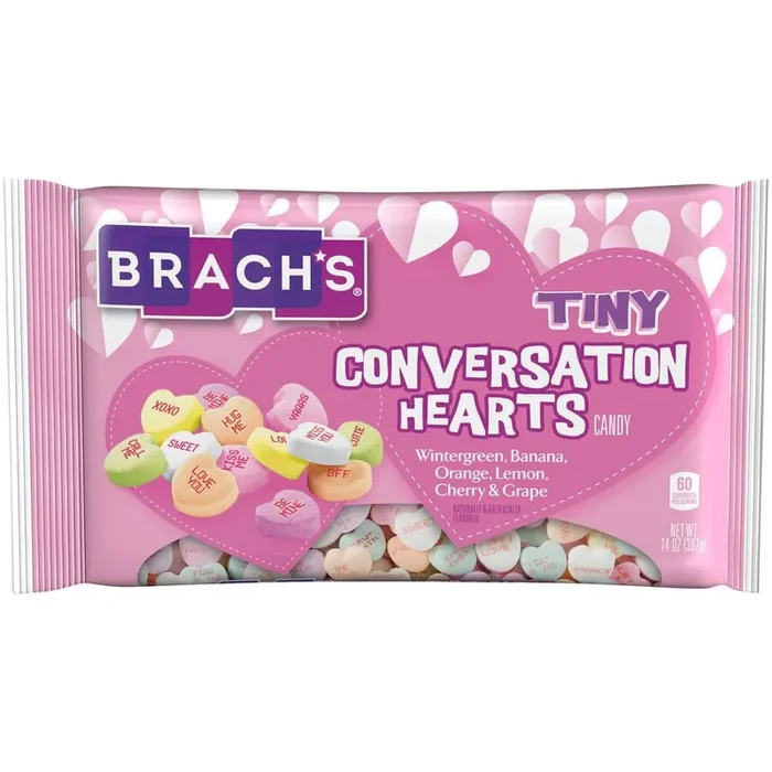 Brach‘s, Tiny Conversation Hearts Bag, 10 Oz