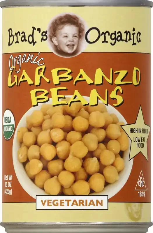 Brad‘s Organic Garbanzo Beans – 15 oz