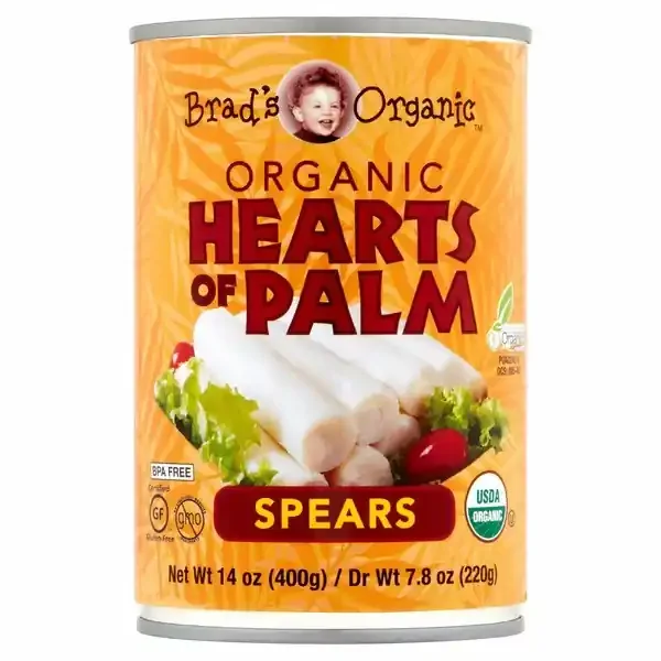 Brad‘s Organic Hearts Palm Spears Cans
