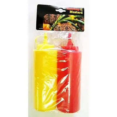 Bradshaw Handy Helpers Ketchup & Mustard Bottles