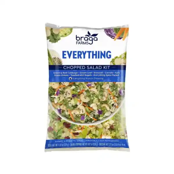 Braga Farms Chopped Everything Salad Kit 11.57 oz
