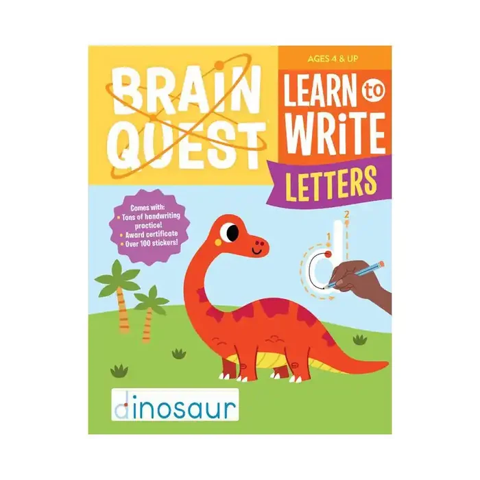 Brain Quest Learn to Write Letters – by Workman Publishing (Paperback)