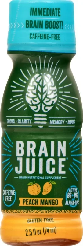 BrainJuice Peach Mango Juice 2.5 oz