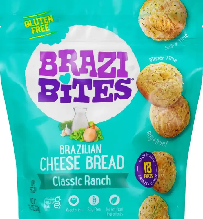 Brazi Bites Brazilian Classic Ranch Cheese Bread 18 ea