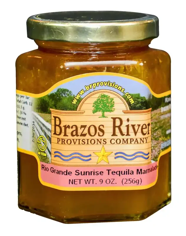 Brazos River Provisions Sunrise Tequila Marmalade