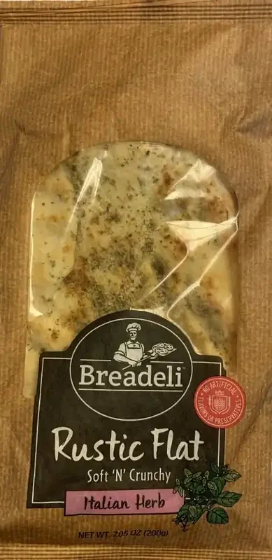 Breadeli Italian Herb Flatbread