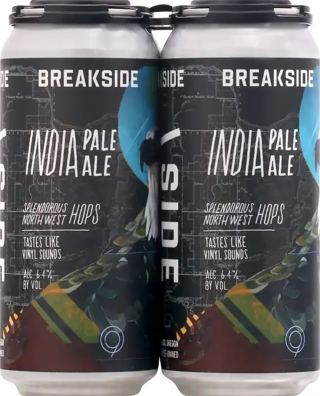 Breakside India Pale Ale Beer 4 ea