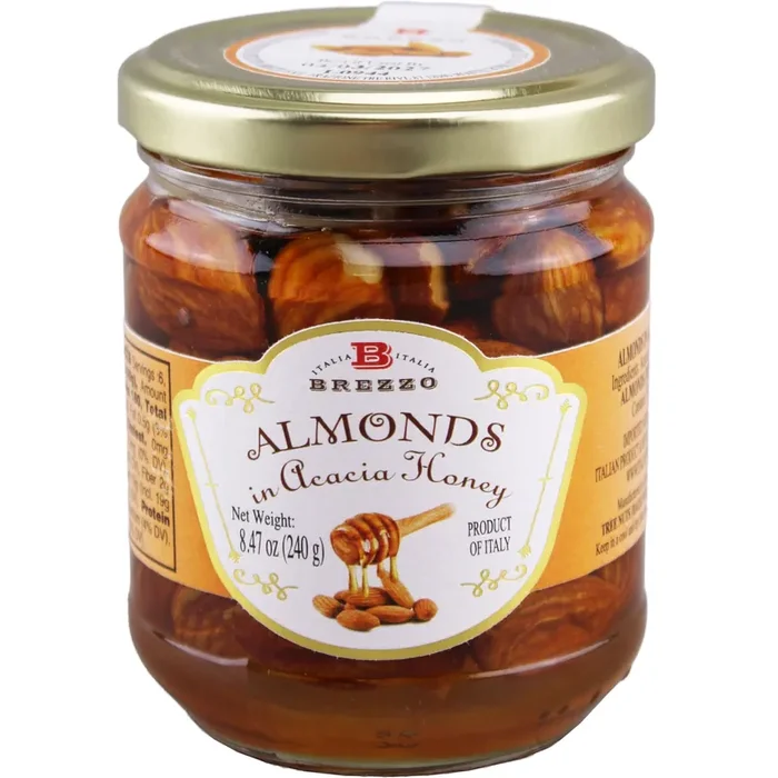 Brezzo Almonds in Acacia Honey