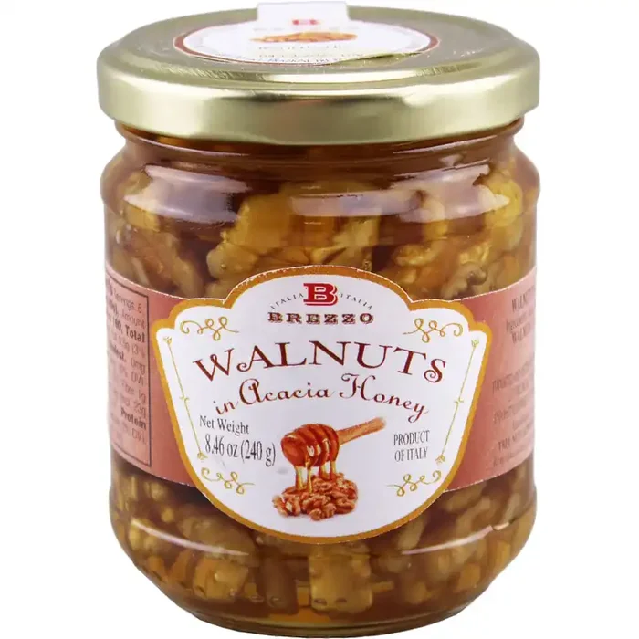 Brezzo Walnuts in Acacia Honey