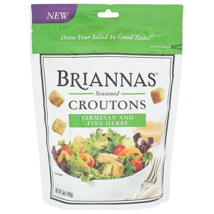 BRIANNAS Parmesean And Herbs Croutons