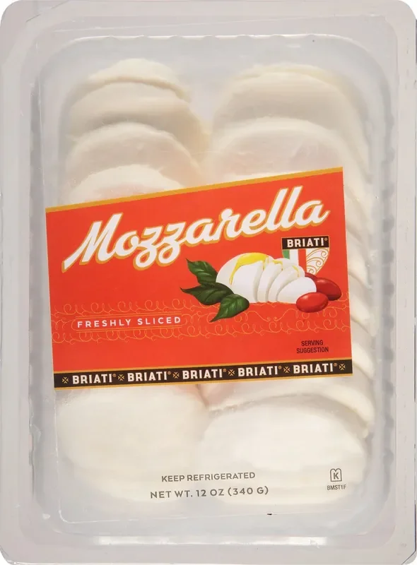 Briati Mozzarella, Freshly Sliced – 12 oz