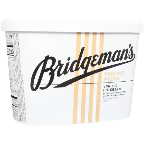 Bridgeman‘s Praline Pecan Vanilla Ice Cream
