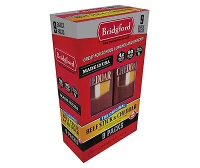 Bridgford Beef Stick & Cheddar