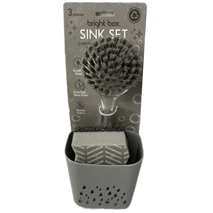 Bright Box Kitchen Sink Set – Gray