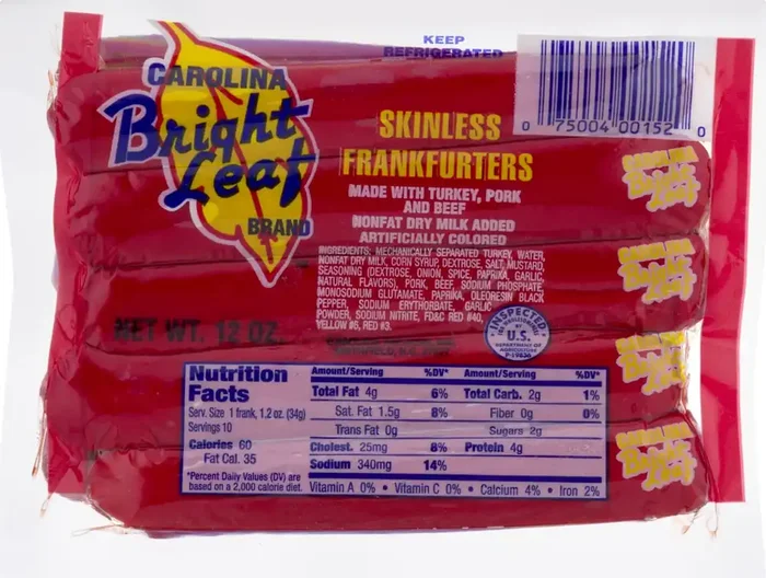 Bright Leaf Turkey Franks