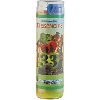 Brilux 33 Escencias Candle – Rainbow Wax