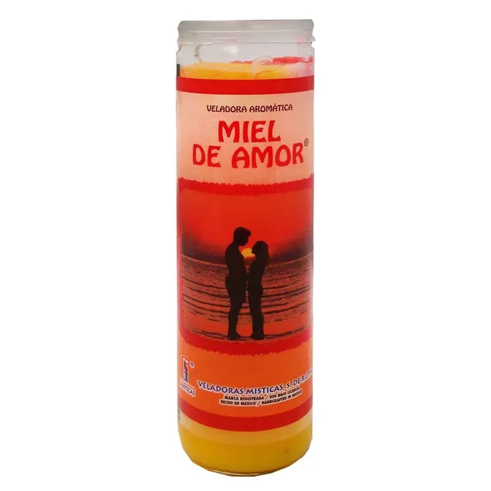 Brilux Miel de Amor Candle – Yellow Wax