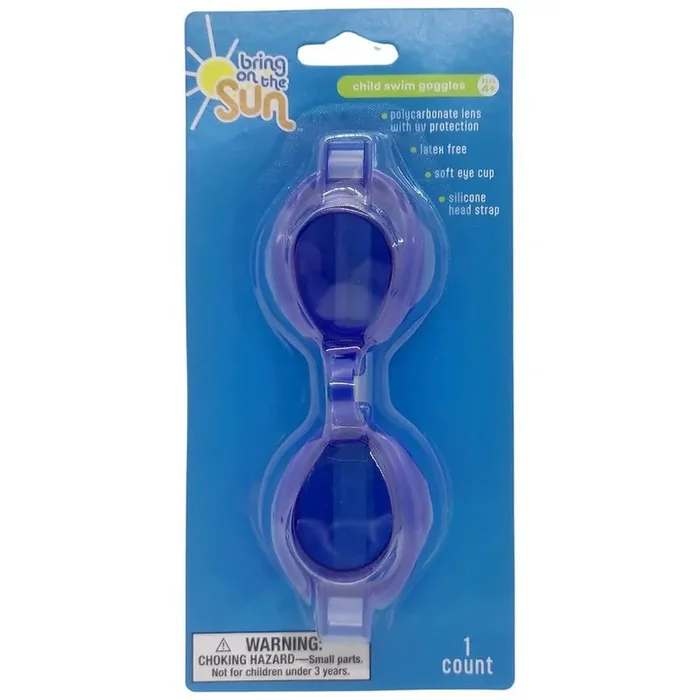 Bring On The Sun Child Swim Goggles