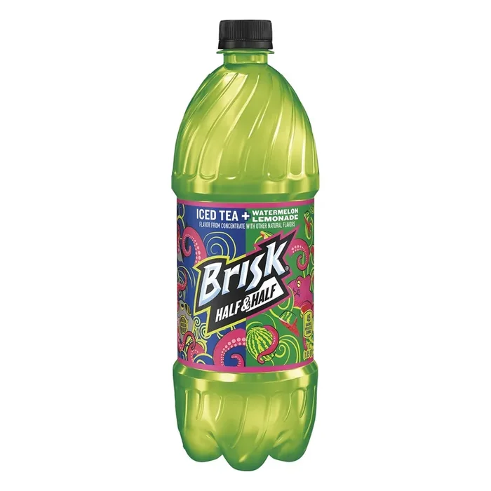 Brisk Half & Half Iced Tea + Watermelon Lemonade 1 L