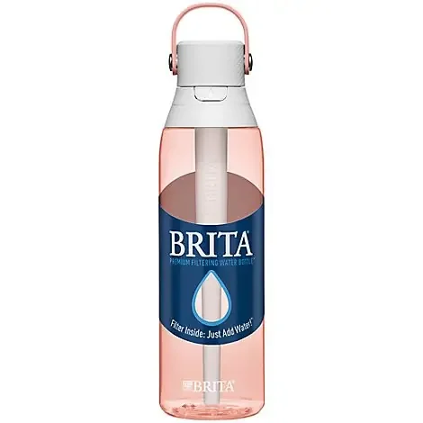 Brita Blush And Assorted Bpa Free Premium Water Bottle With Filter 26 Oz – Each