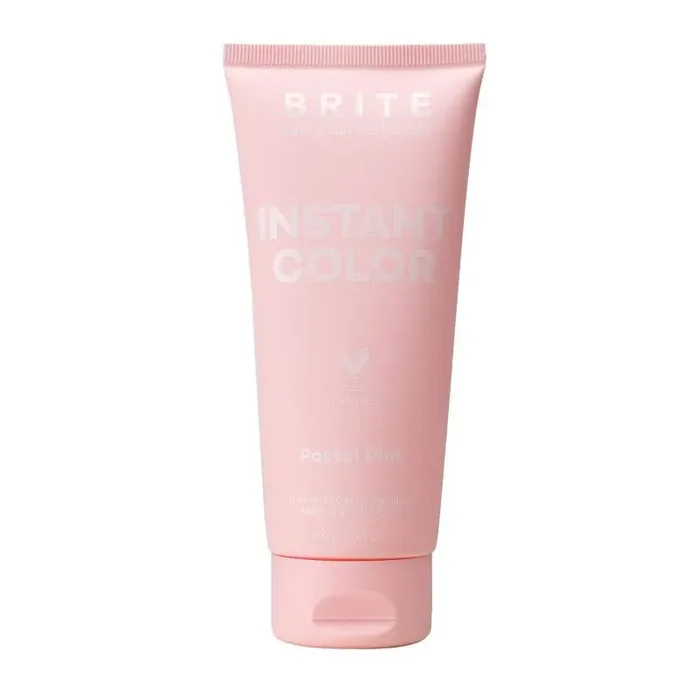 BRITE Instant Semi-Permanent Moisturizing Hair Color – Pastel Pink – 3.38 fl oz