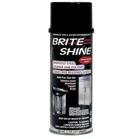 Brite Shine Clean & Polish Brite Shine Aerosol, 11 Ounces, 12 per case, Price/Case
