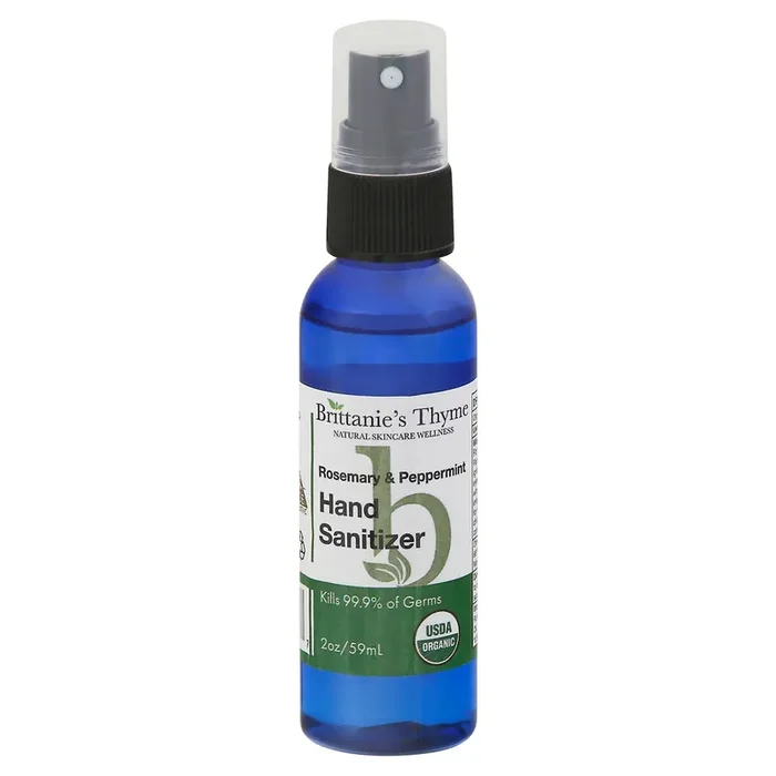 Brittanie‘s Thyme Rosemary & Peppermint Hand Sanitizer 2 oz