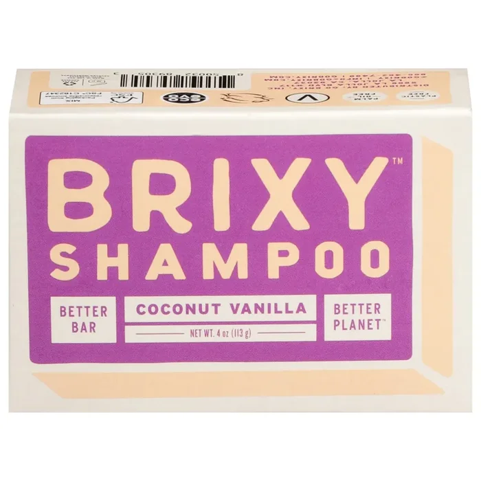 Brixy Shampoo Bar Coconut Vanilla