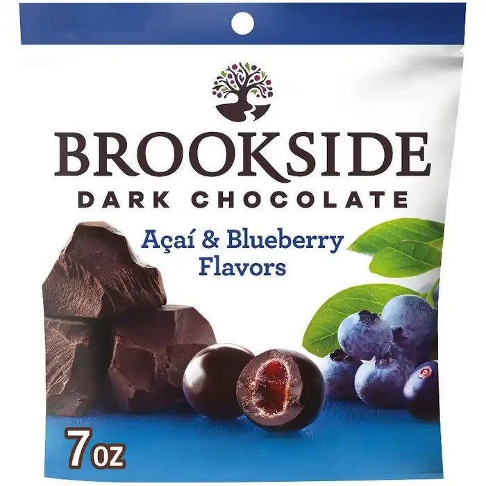 Brookside Acai & Blueberry Flavors Dark Chocolate Candy – 7oz