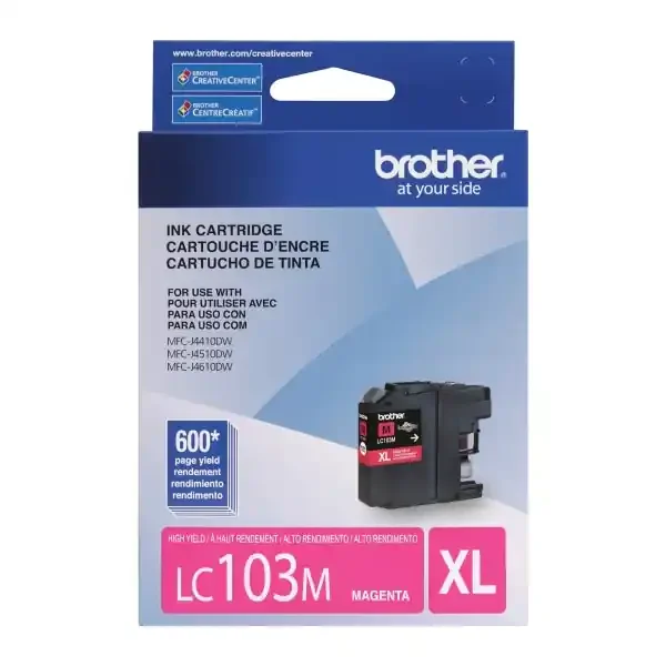 Brother Lc103M Magenta Ink Cartridge