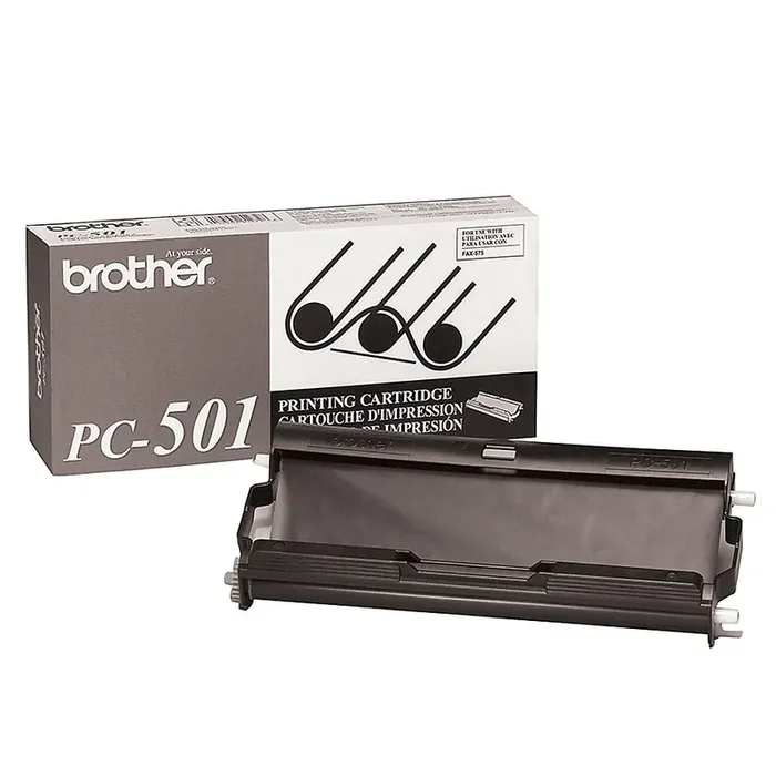 Brother Pc-501 Black Thermal Cartridge