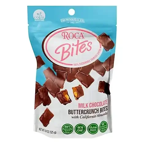 Brown & Haley Roca Bites Milk Chocolate – 4.4 OZ