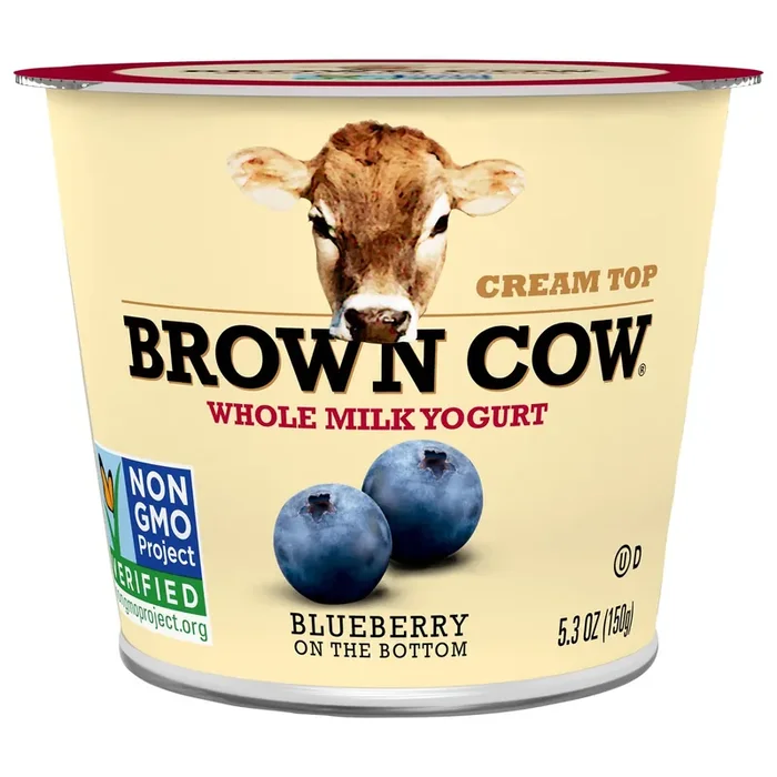 Brown Cow Whole Milk Blueberry Yogurt