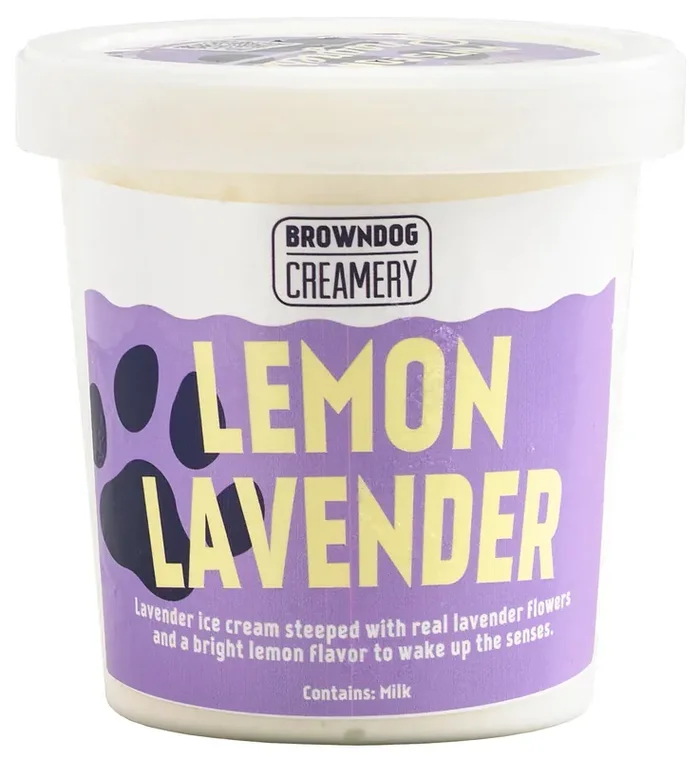 Browndog Creamery Lemon Lavendar