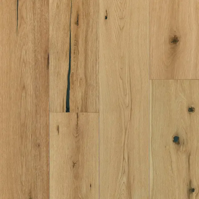 Bruce (Sample) America‘s Best Choice Golden Natural White Oak Engineered Wirebrushed Hardwood Flooring