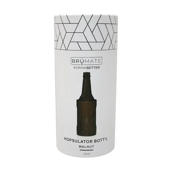 BrüMate Walnut Hopsulator Bottle Cooler