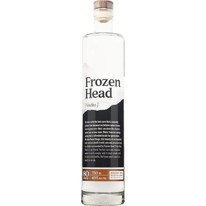 Brushy Mountain Frozen Head Vodka