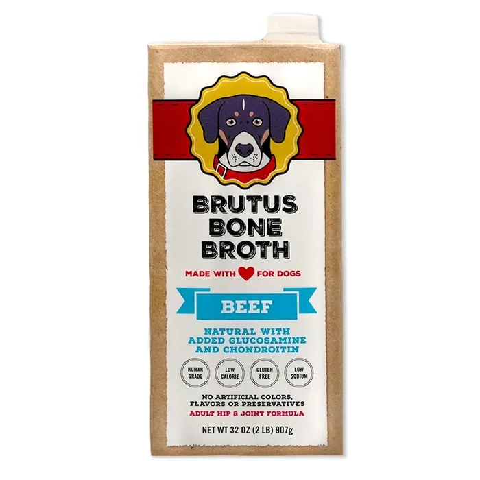 Brutus Bone Broth Adult Hip & Joint Formula Beef Bone Broth 32 oz