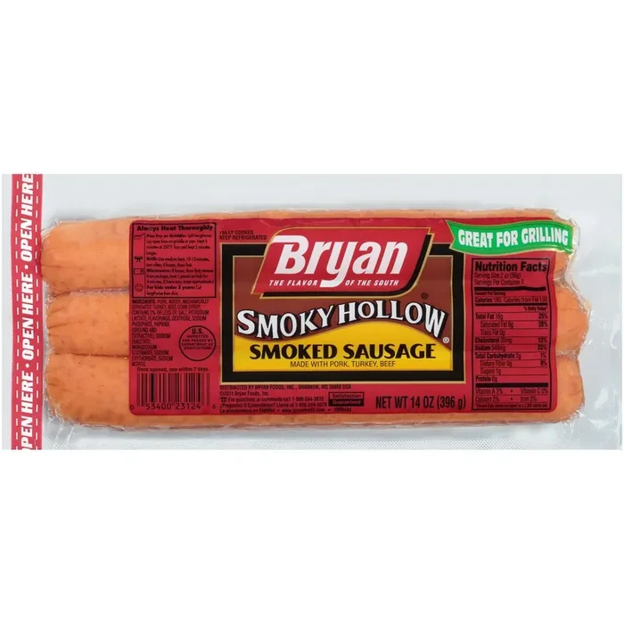 Bryan Smoked Sausage, 14 oz.