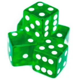 Brybelly 5 Green Dice – 19 mm