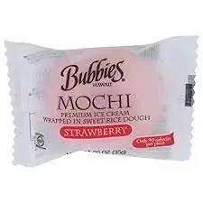 Bubbies Strawberry Mochi