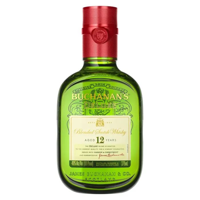 Buchanan‘s DeLuxe Aged 12 Years Blended Scotch Whisky, 375 mL