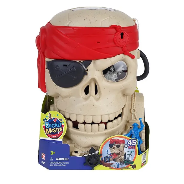 Bucket Master Treasure Skull Playset
